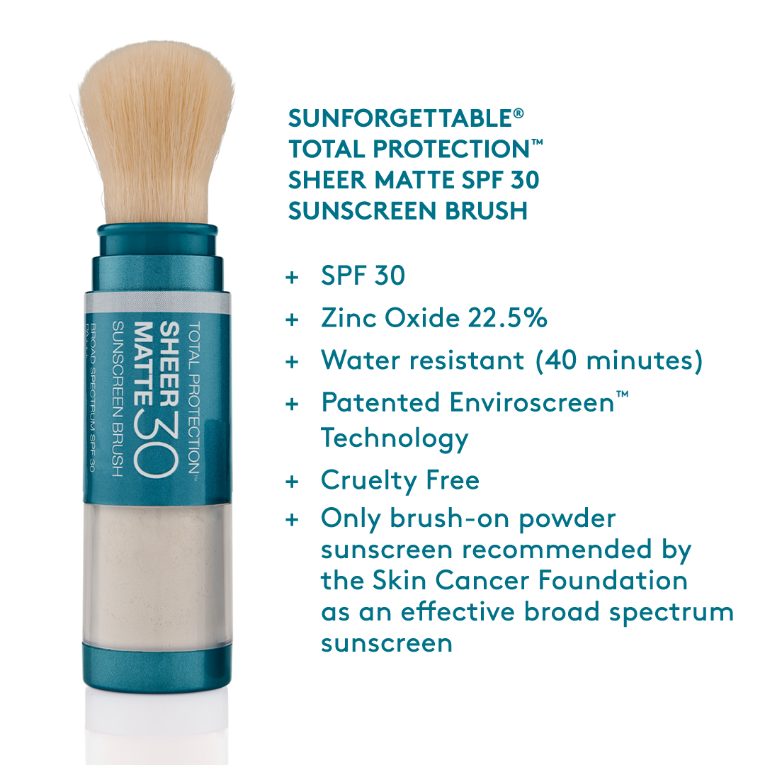 Today’s Deal Sunforgettable® Total Protection® Sheer Matte SPF 30 Sunscreen Brush - Image 4